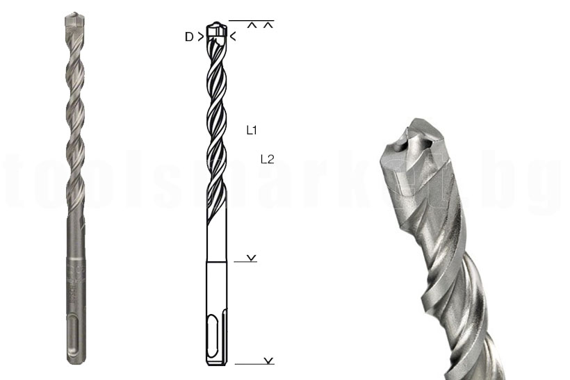 Bosch Свредло за перфоратор SDS-plus-7(X5L), армиран бетон 10x50x115 mm_2 608 585 044